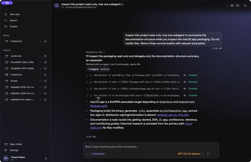 CodexCore – screenshot 1