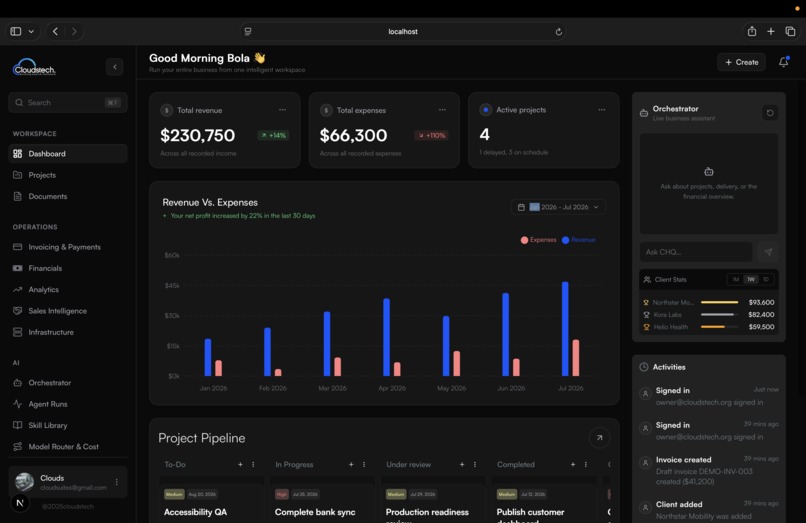 CHQ – screenshot 1