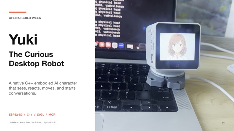 Yuki: The Curious Desktop Robot – screenshot 1