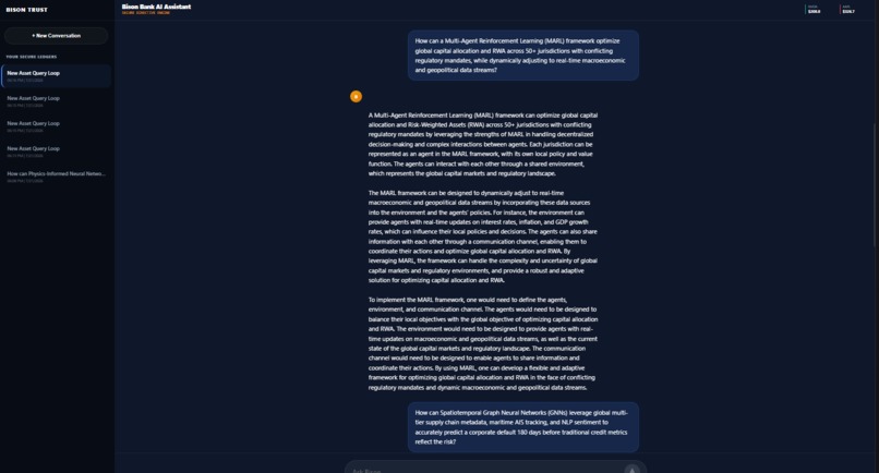 Bison Bank AI Bank Assistant – screenshot 3