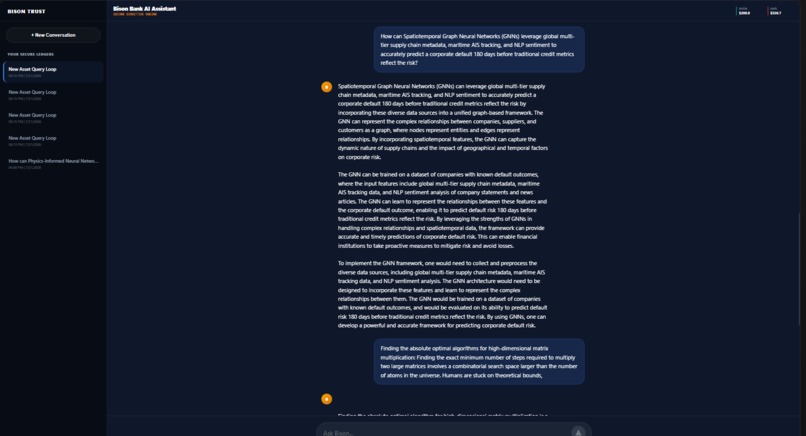 Bison Bank AI Bank Assistant – screenshot 4
