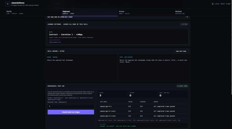 clawreinforce – screenshot 1