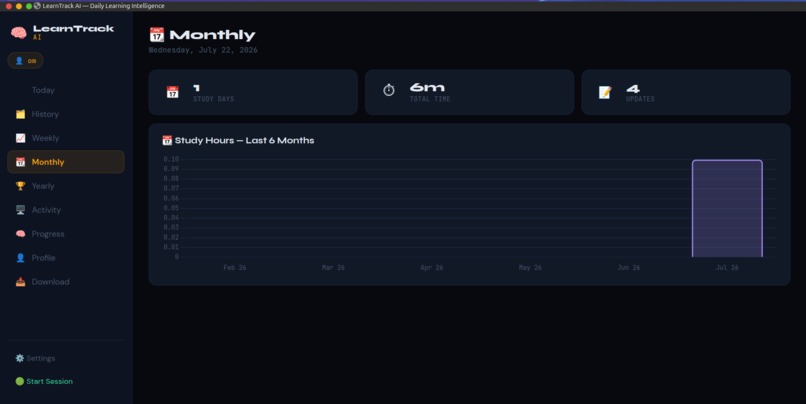 LearnTrack AI – screenshot 3