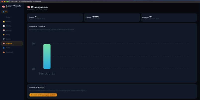 LearnTrack AI – screenshot 5