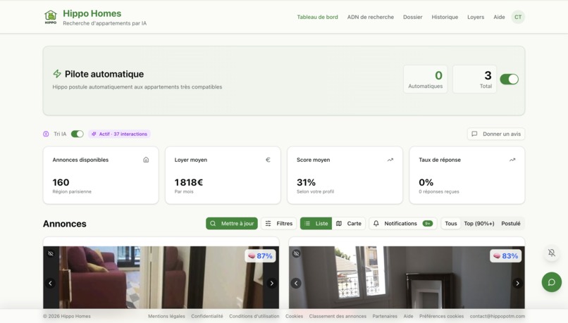 Hippo Homes – screenshot 1