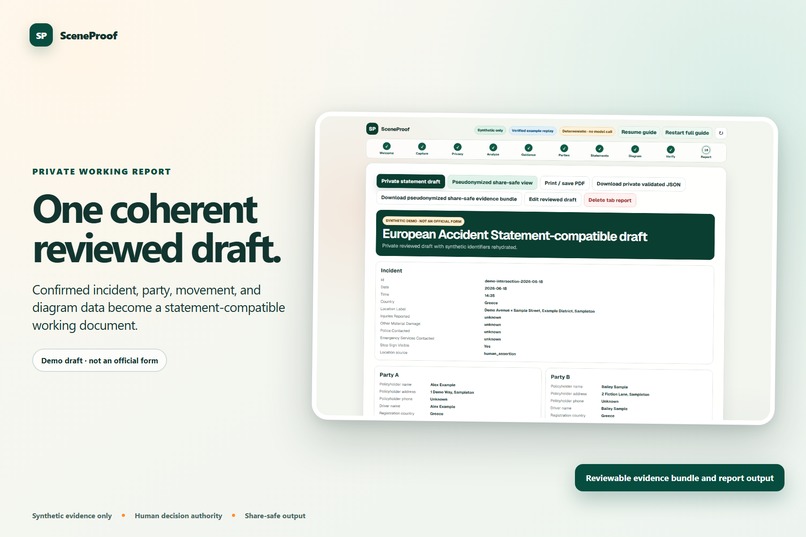 SceneProof – screenshot 4