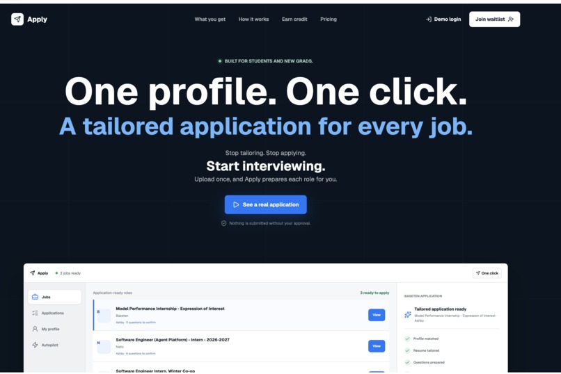 applyfree – screenshot 1