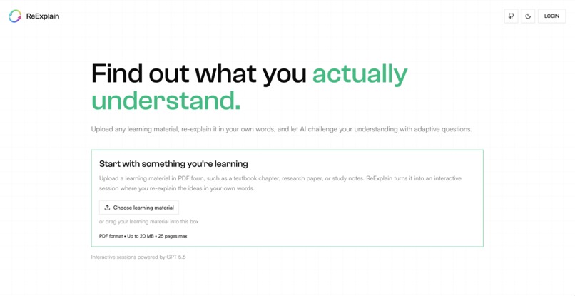 ReExplain – screenshot 1