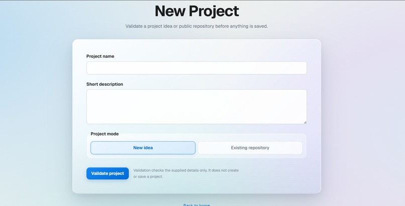 OwnYourCode – screenshot 2
