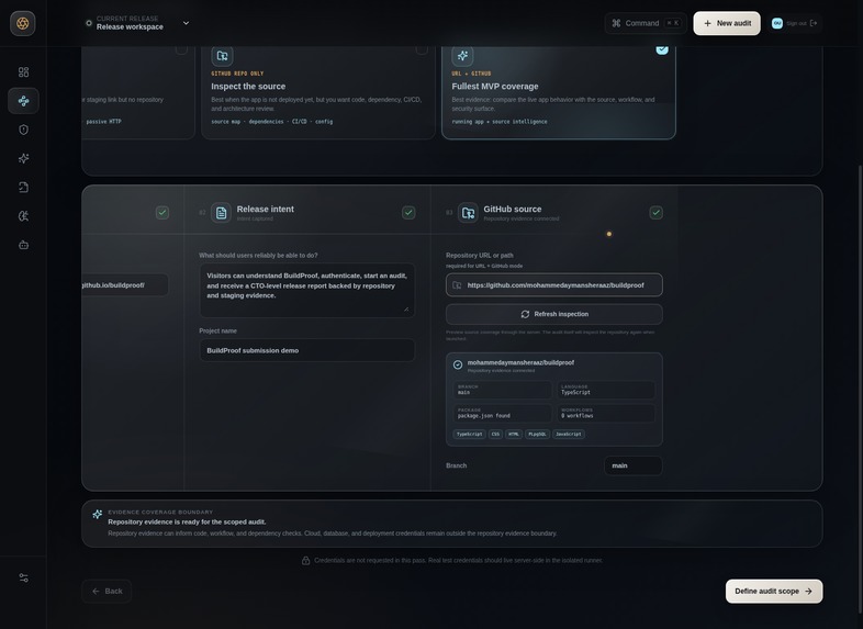 BuildProof – screenshot 4