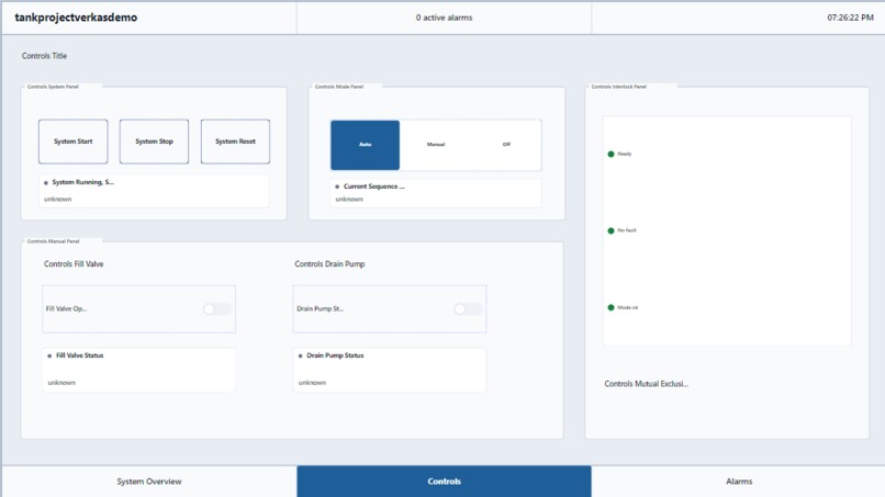 Verkas HMI – screenshot 10