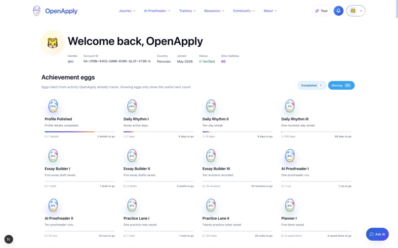 OpenApply – screenshot 2