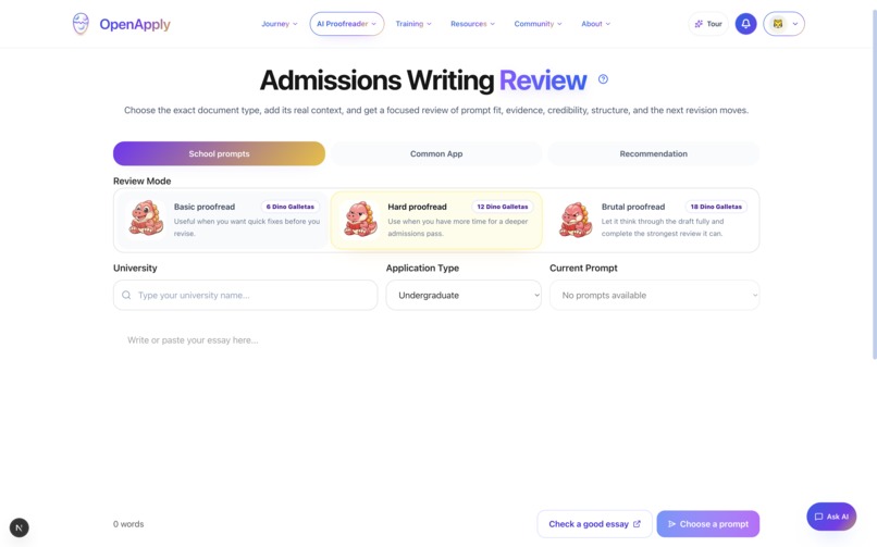 OpenApply – screenshot 4