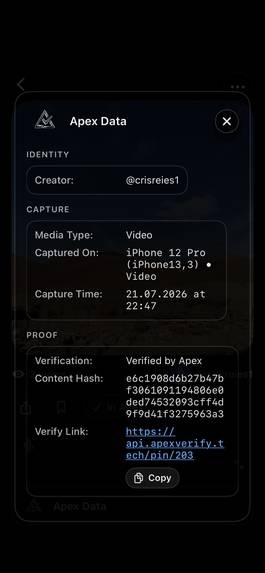 Apex Verify – screenshot 3