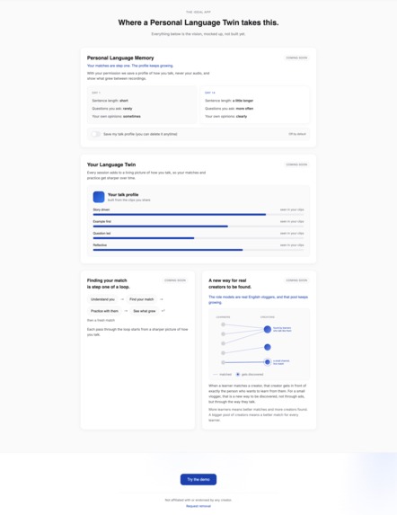 Find Your Language Role Model – screenshot 4