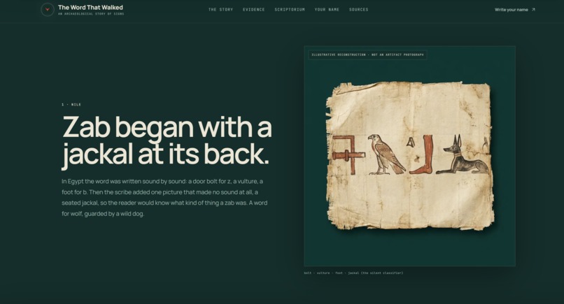 The Word That Walked – screenshot 2
