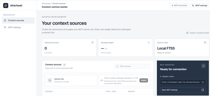 Attachpad.com – screenshot 2
