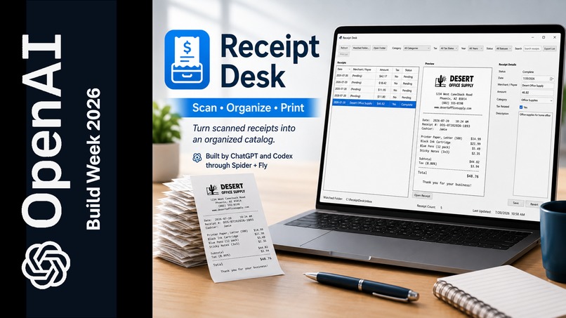 ReceiptDesk – screenshot 1
