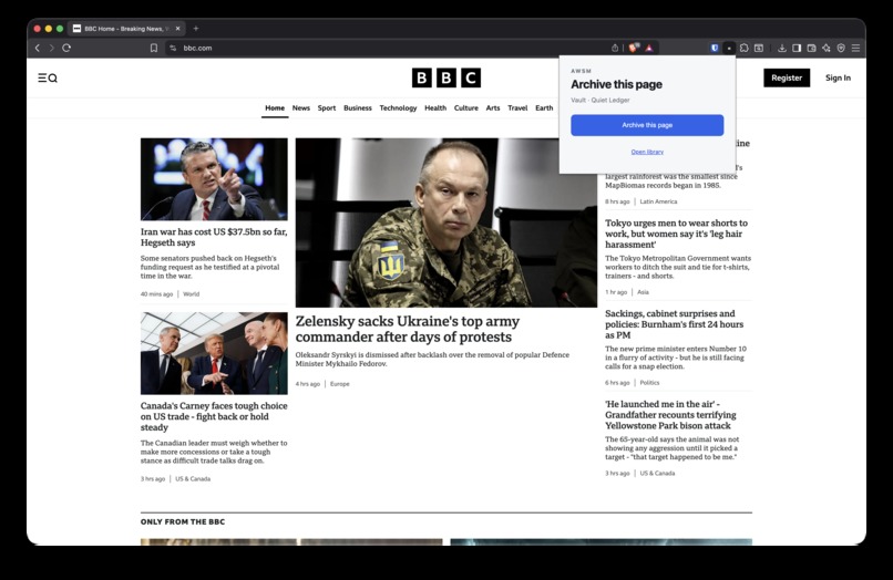 AWSM: Archive What Should Matter – screenshot 1