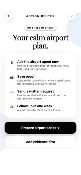 Flight Delay Assistant – screenshot 1