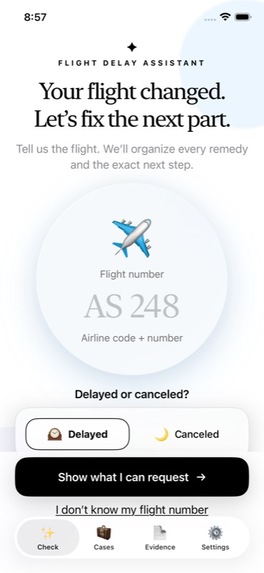 Flight Delay Assistant – screenshot 3