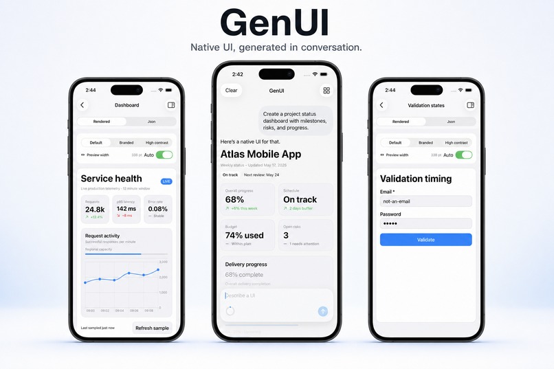 GenUI – screenshot 1