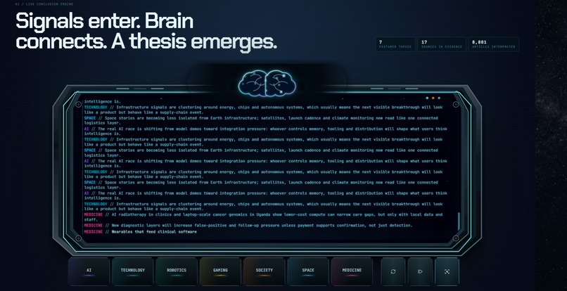 TECH&SPACE — The One-Person AI Intelligence Platform – screenshot 3