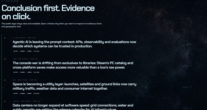 TECH&SPACE — The One-Person AI Intelligence Platform – screenshot 5