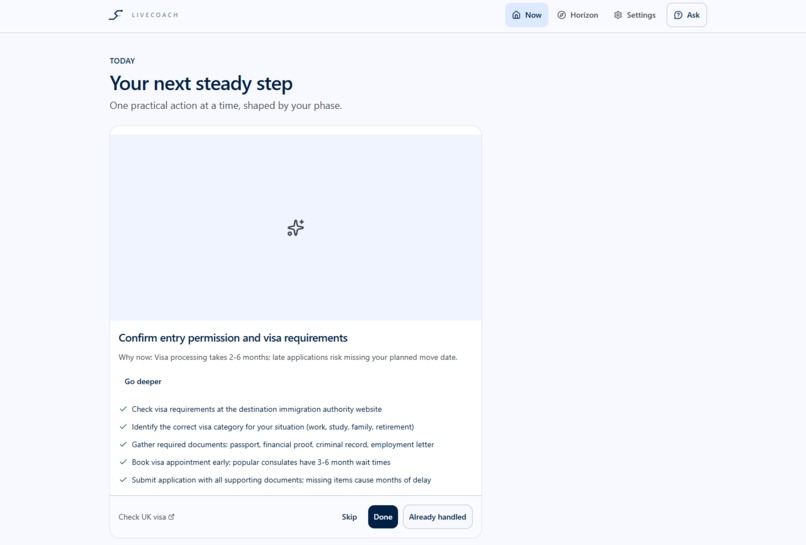 Live Coach – screenshot 3