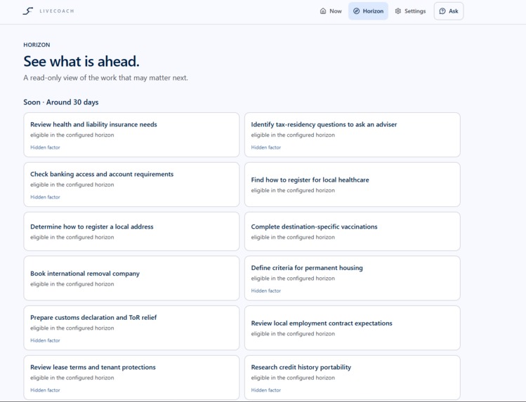 Live Coach – screenshot 2