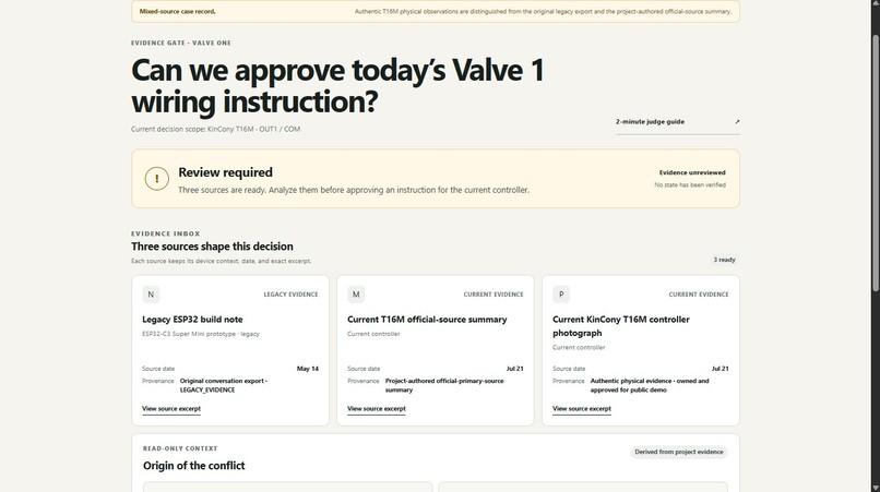 Evidence Gate – screenshot 4