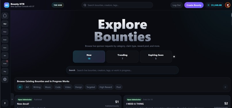 Bounty HTR – screenshot 1