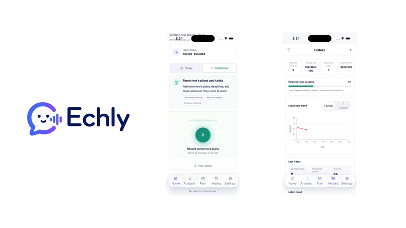Echly - Voice AI Partner – screenshot 1