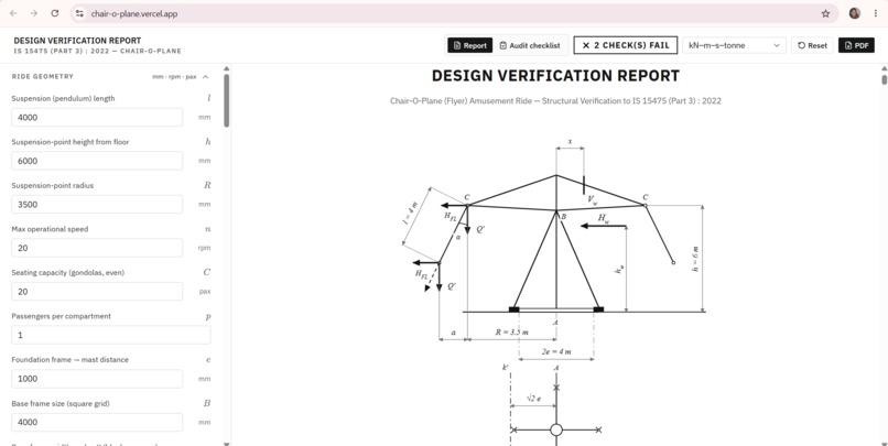 Chair O Plane Safety Analysis for Failure Prevention – screenshot 2