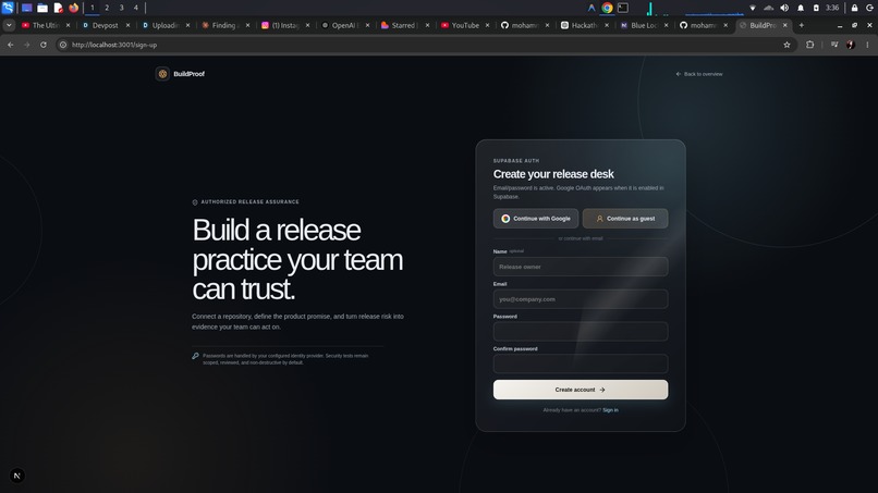 BuildProof – screenshot 7