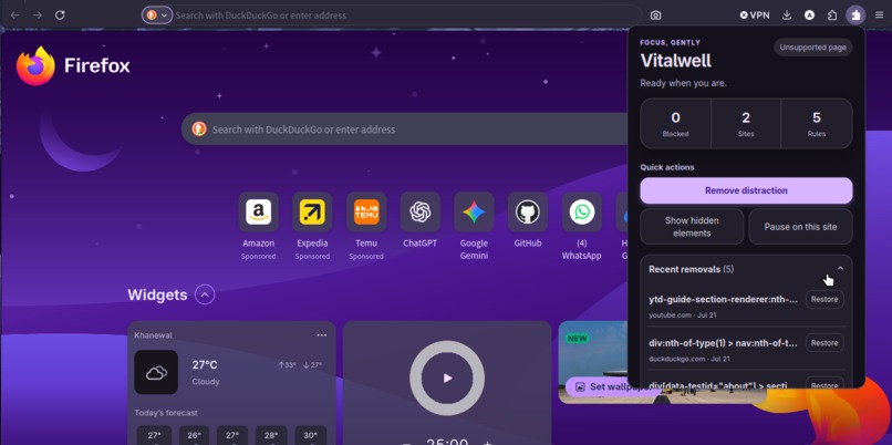 Vitalwell – screenshot 4