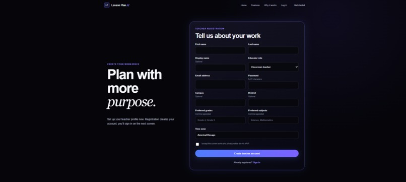LessonPlan AI  – screenshot 4
