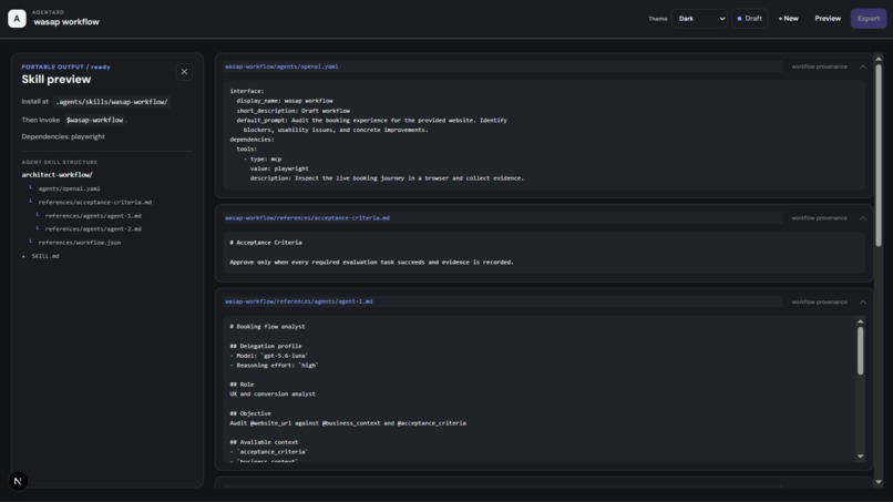 Agentard – screenshot 1