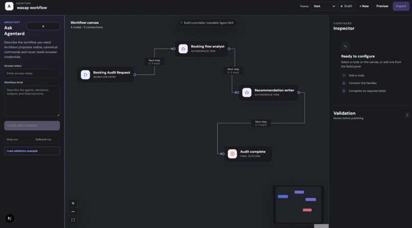 Agentard – screenshot 2