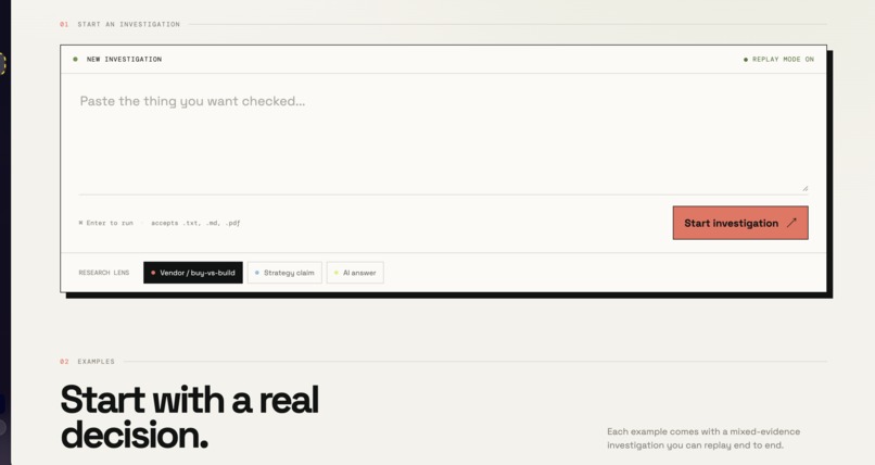 Actually – screenshot 1