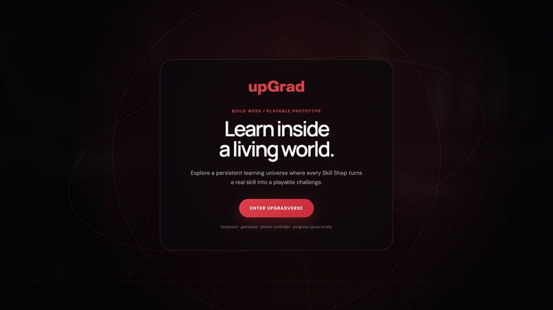 upGradVerse – screenshot 1