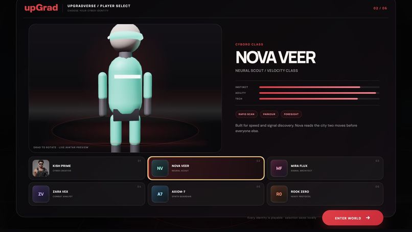 upGradVerse – screenshot 2