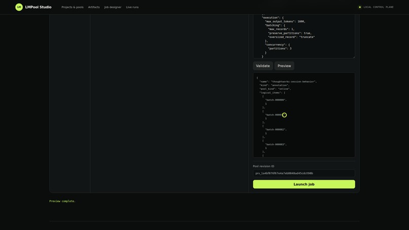 Lmpool – screenshot 1