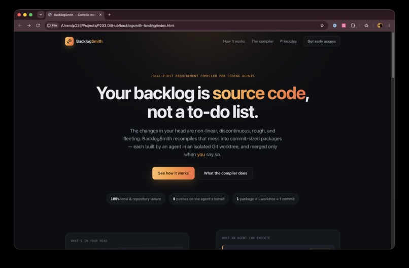 Backlog Smith – screenshot 1