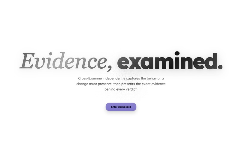 Cross-Examine – screenshot 8