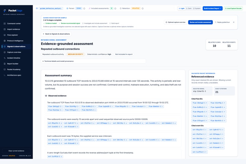 PacketSage – screenshot 3