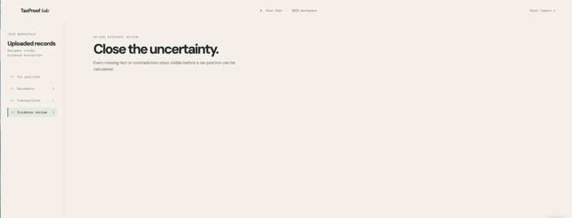 TaxProof Solo – screenshot 3