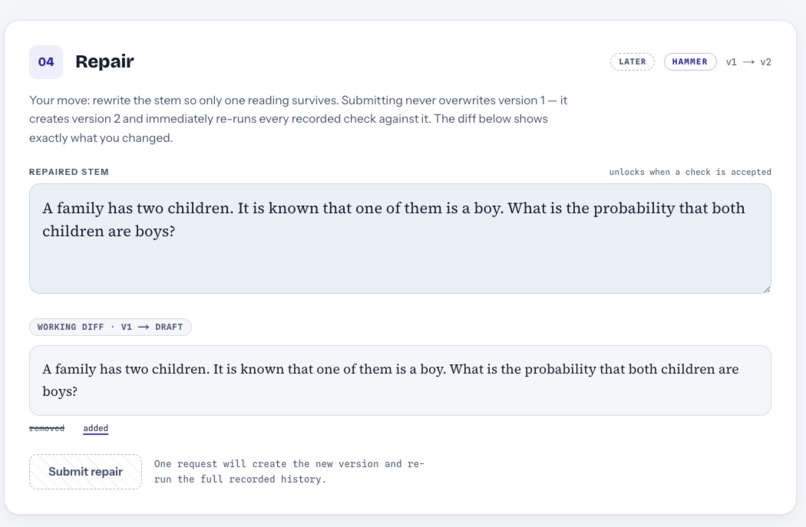 La Forja: Adversarial Learning Studio for Math Reasoning – screenshot 5