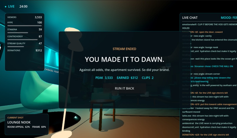 24HR LIVE Simulation Game – screenshot 2