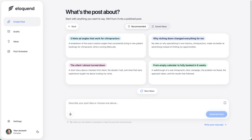 Eloquend – screenshot 4